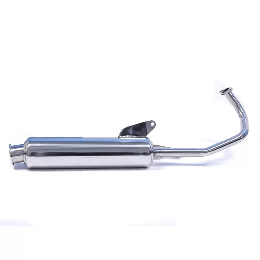 RDLN 139QMB 50cc Performance Exhaust - Stainless Steel