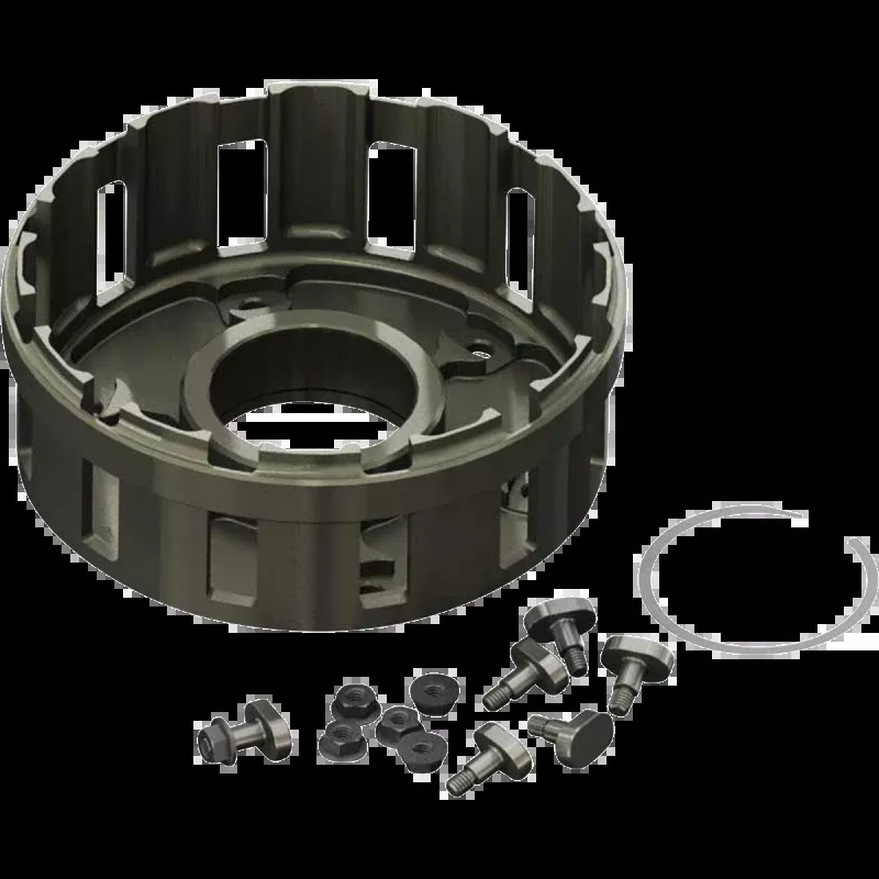 RECLUSE BILLET CLUTCH BASKET HARLEY DAVIDSON BAGGERS 17-24