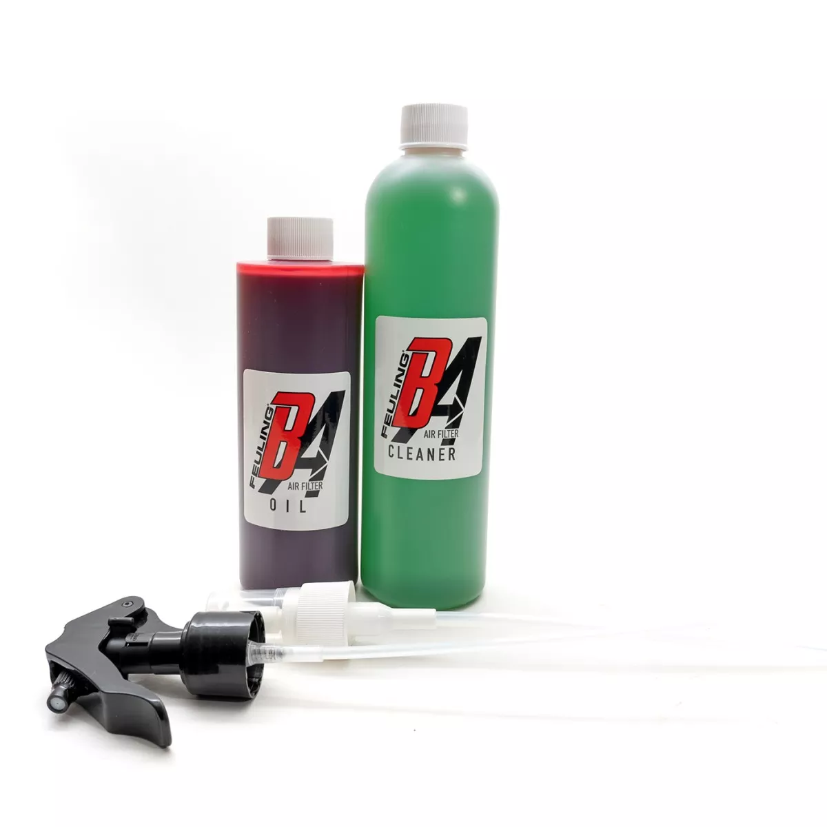 Red Air Filter Oil & Cleaner Kit