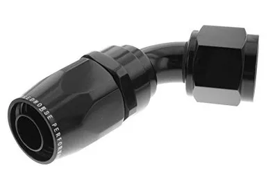 Red Horse Performance 1060-10-2 Hose End Fitting Adapter 10AN - Black