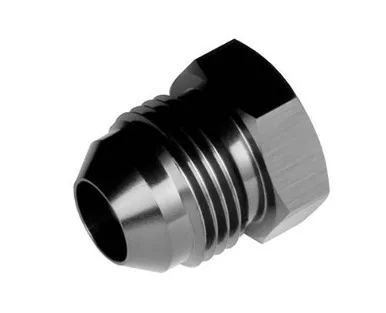 Red Horse Performance 806-04-2 AN Flare Plug Black Pair 2pcs/pkg