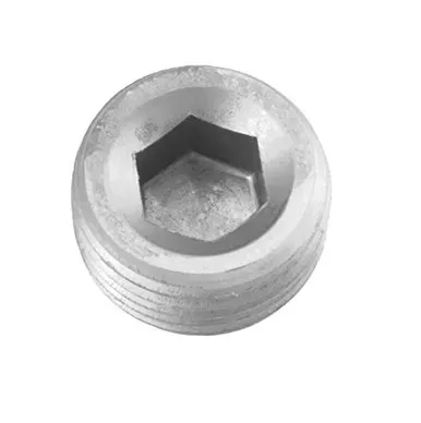 Red Horse Performance 932-02-5 1/8 NPT Socket HD Pipe Plug, Clear