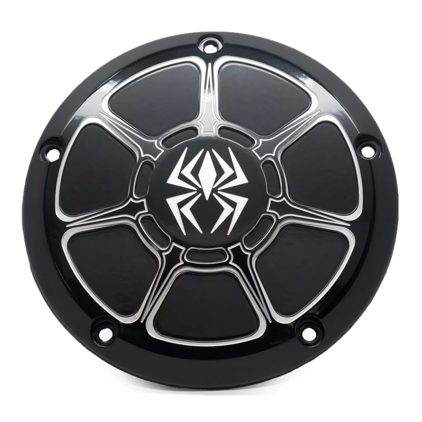REKLUSE – DERBY COVER BLACK GLOSS BIG TWIN 99-17 EX LOW PROFILE