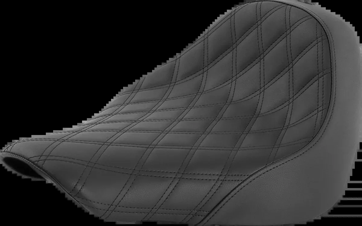 Renegade Solo Seat - Lattice Stitched - Black - FL/FX '18-'24