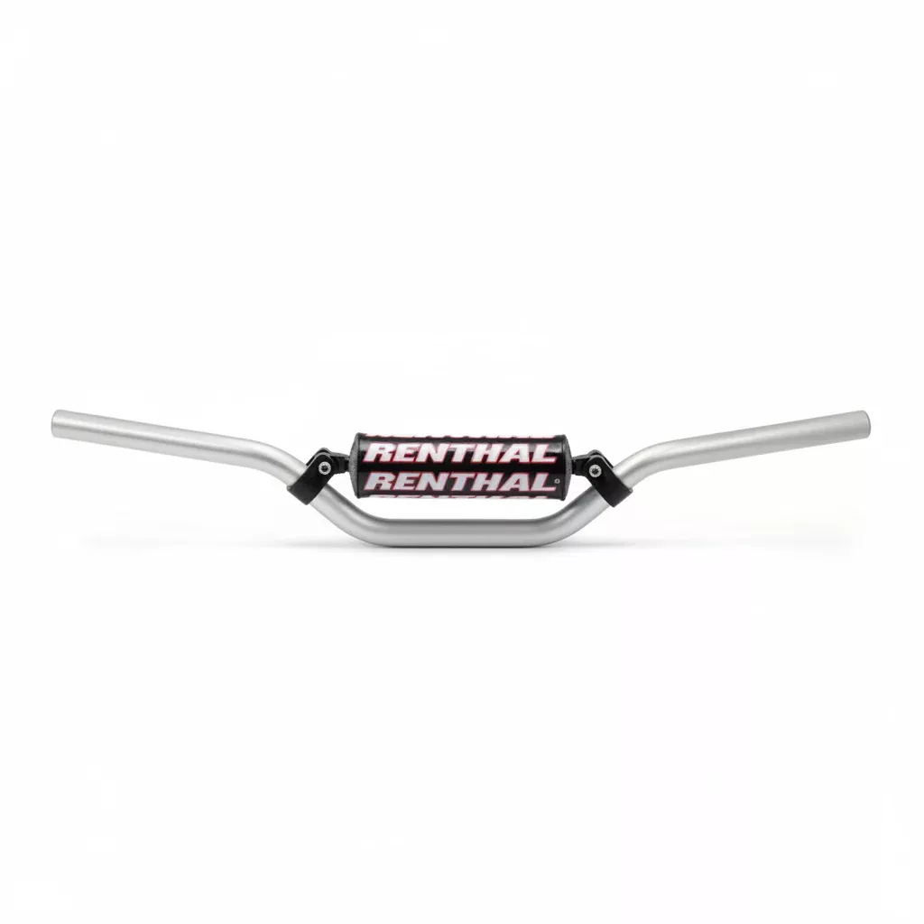 Renthal 7/8 Handlebar KTM 50SX 2012–2019 with Bar Pad - Silver