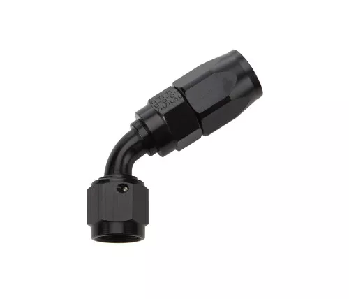 Reusable Hose End Black 60 Deg Elbow -6 ALL49342