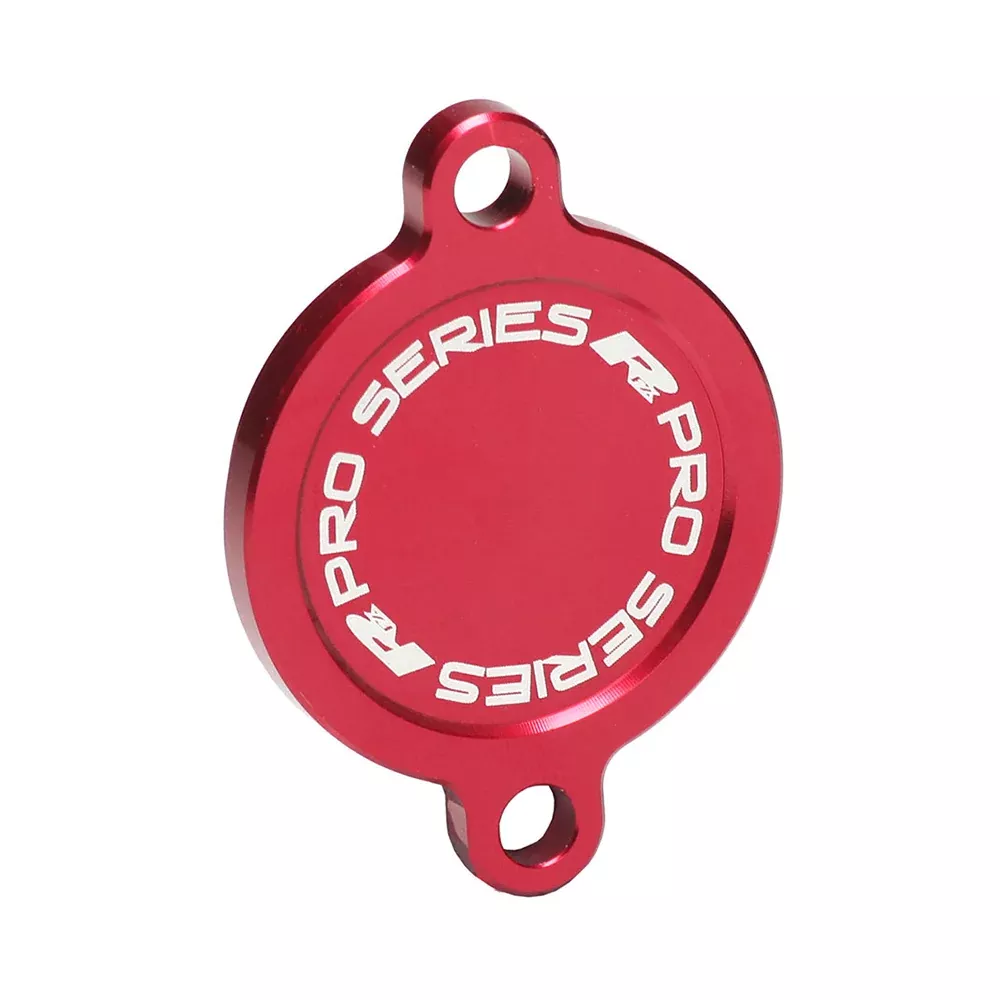 RFX Factory Edition Oil Filter Cover (Red) FXFC1040099RD – Honda CRF250R 2018-2025 / CRF450R 2017-2025