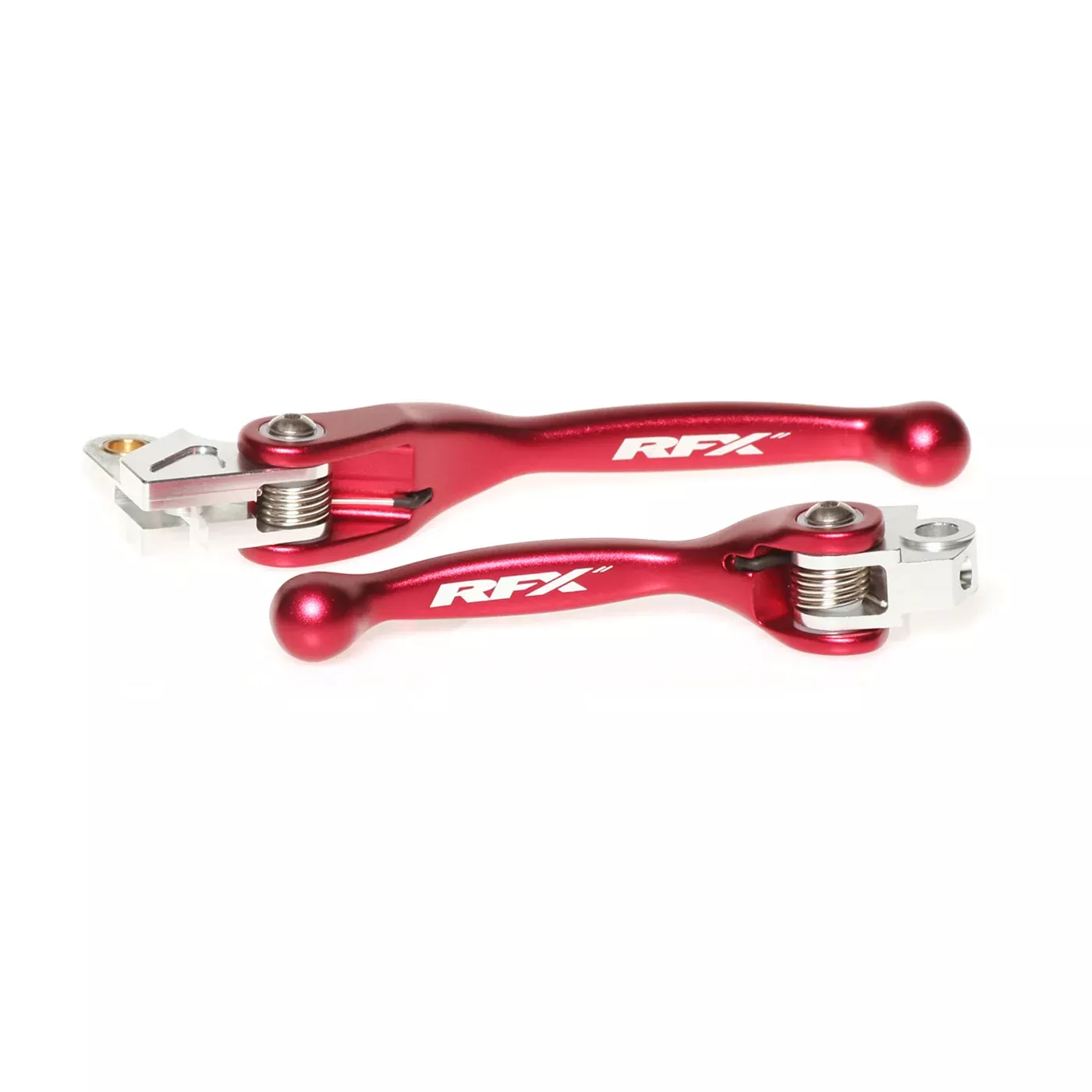 RFX FXFL 10000 55RD 2018-2024 Honda CRF150R Flexible Lever Set Red