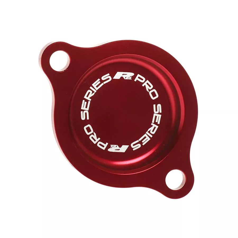 RFX Racing Oil Filter Cover (Red) FXFC1020099RD – Honda CRF250R 2010-2017