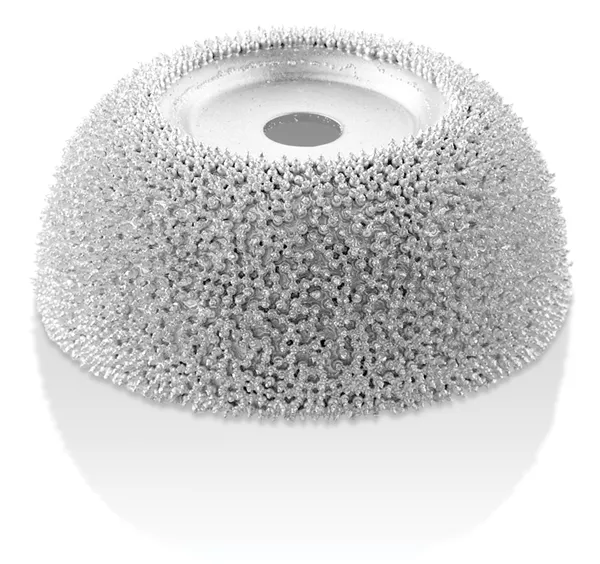 RH111 – 2-1/2″ FLARED CONTOUR WHEEL – Coarse 390 Coating