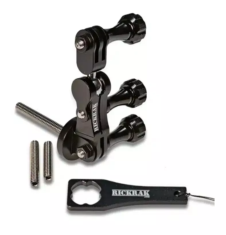 RickRak GoPro Deluxe 360 Mount For Harley Road Glide 2023-2026