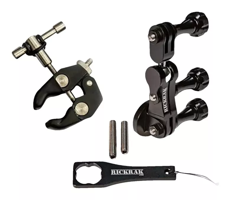 RickRak GoPro Deluxe 360 Mount With Clamp Mount
