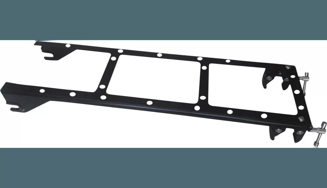 RickRak Luggage Rack Bag Mount for '99-22 Harley Davidson FLH Touring with Air Wing Luggage Rack