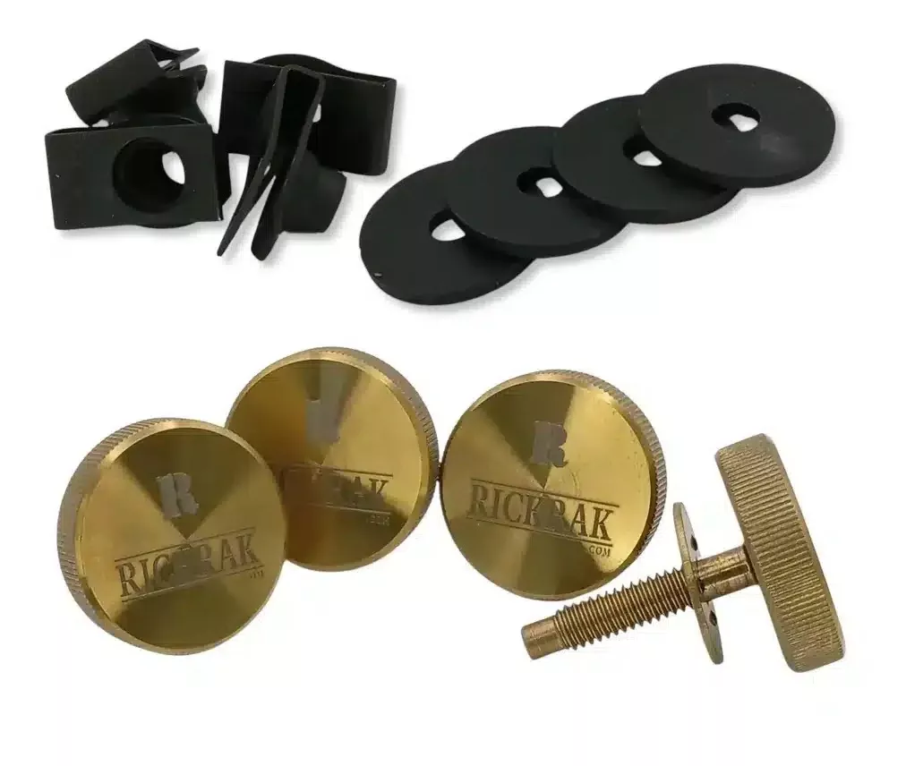 RickRak Sureklik Limited Edition Saddlebag Safety Bolt Kit For Harley Touring 1993-2025