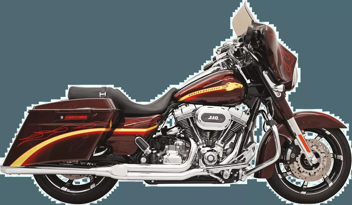Road Rage 2 into 1 Touring Exhaust / ’95 -’16 Bagger