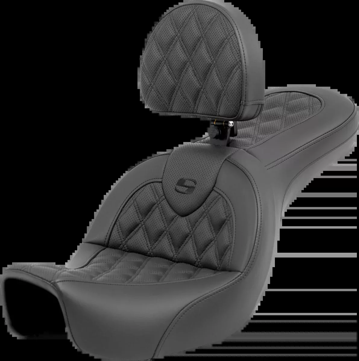 Roadsofa™ Seat - Lattice Stitch - with Backrest - FXD '06-'17