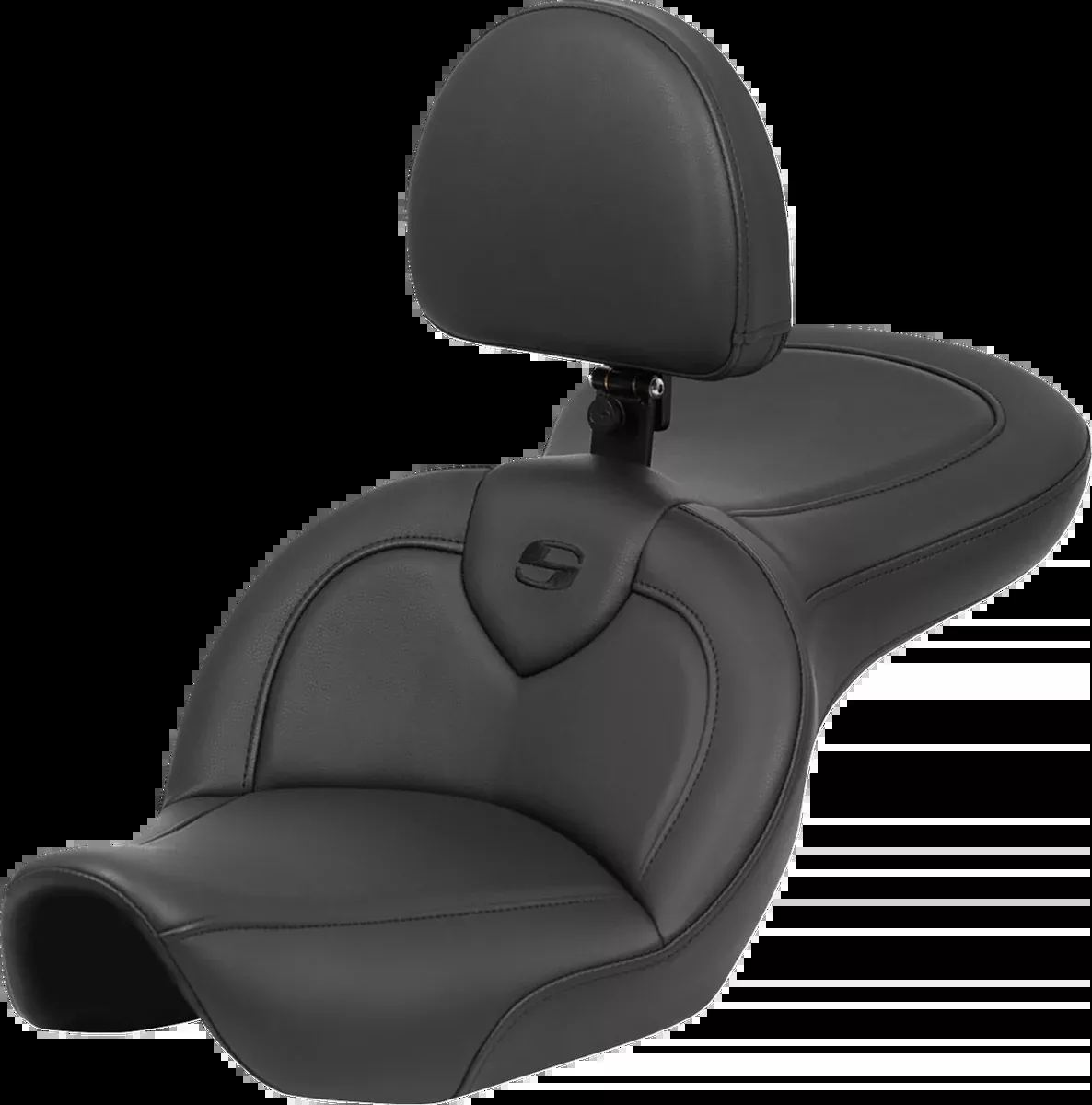 Roadsofa™ Seat - with Backrest - Black - FXDWG '96-'23
