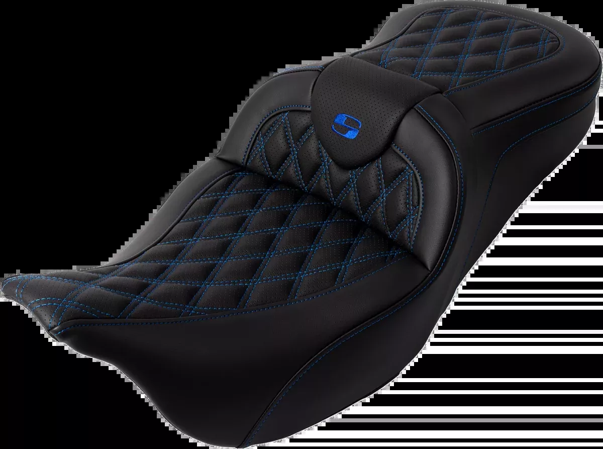 Roadsofa™ Seat - with Backrest - Blue Stitch - FL '08-'23