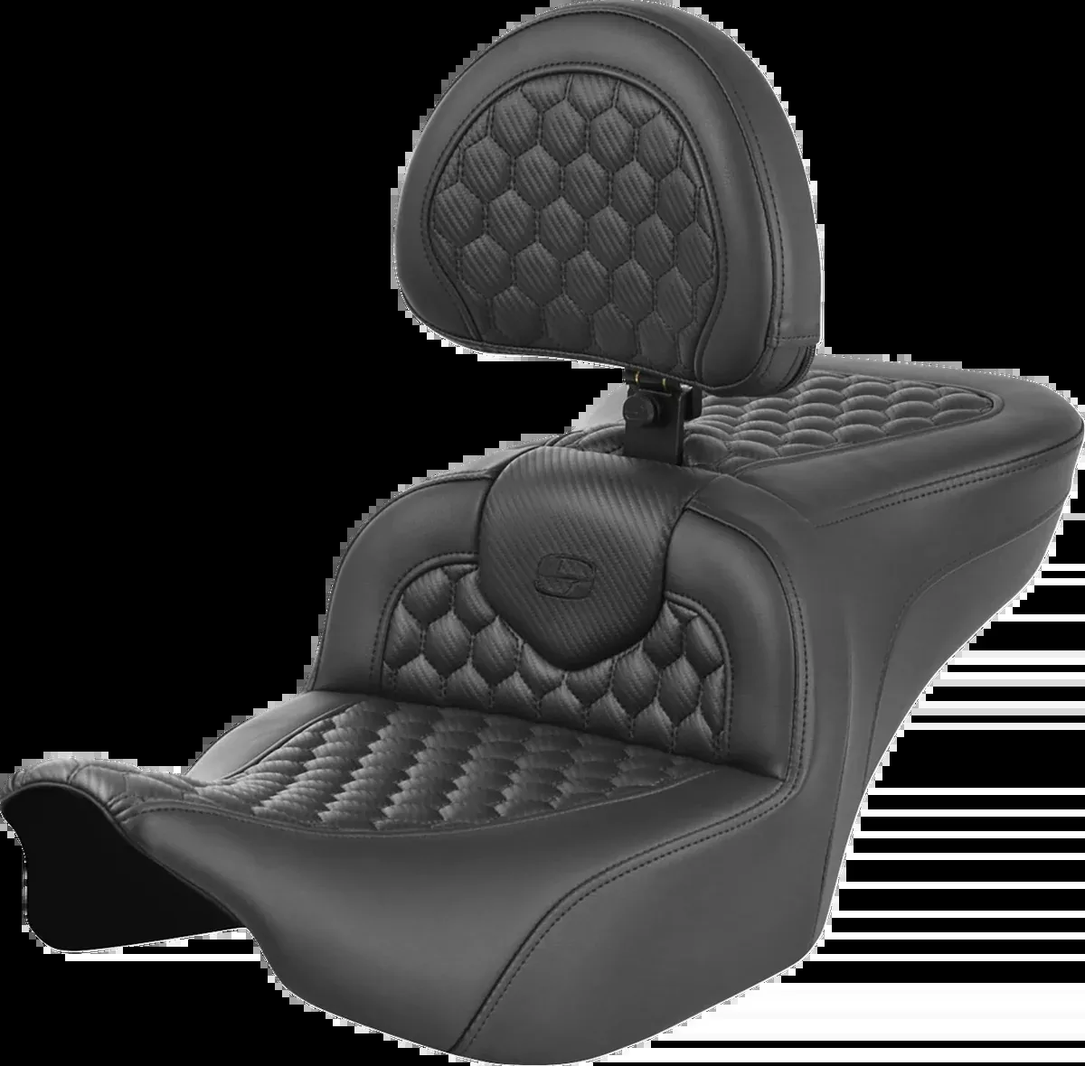 Roadsofa™ Seat - with Backrest - Honeycomb - FLTR/FLHX '23-'24