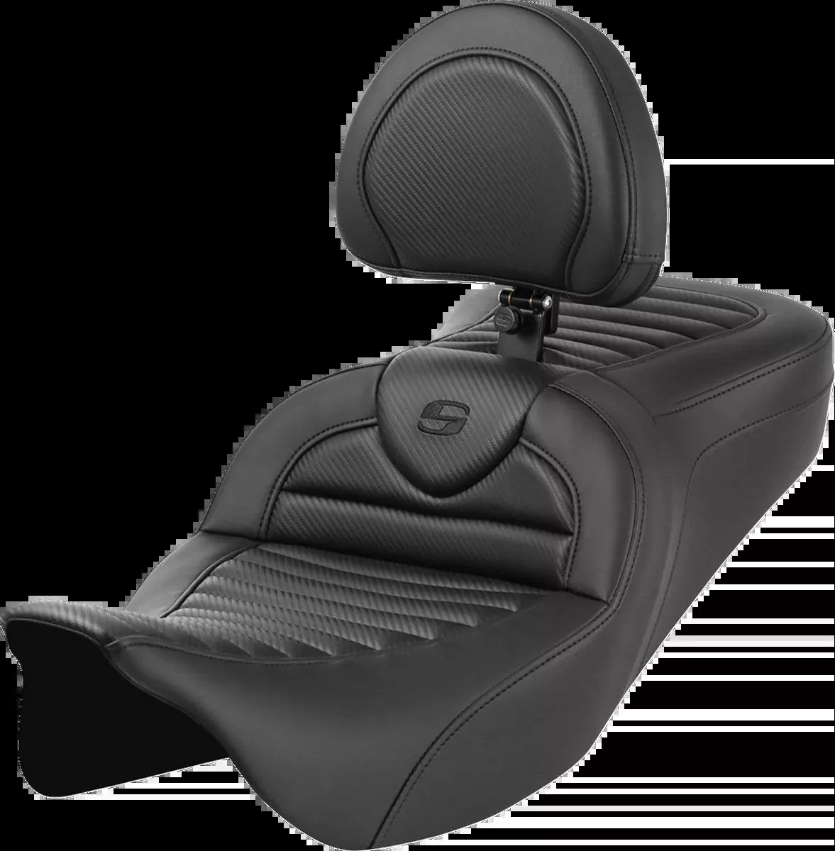 Roadsofa™ Seat - with Backrest - Tuck-n-Roll - Carbon Fiber - FL '08-'23