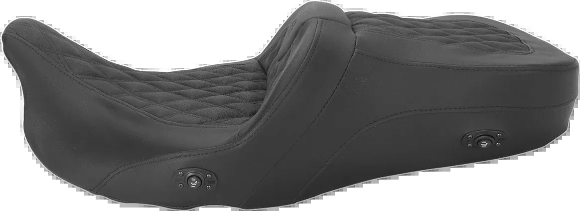 Roadsofa™ Seat - without Backrest - Full Lattice Stitch - Heated - FLH/FLT '08-'24