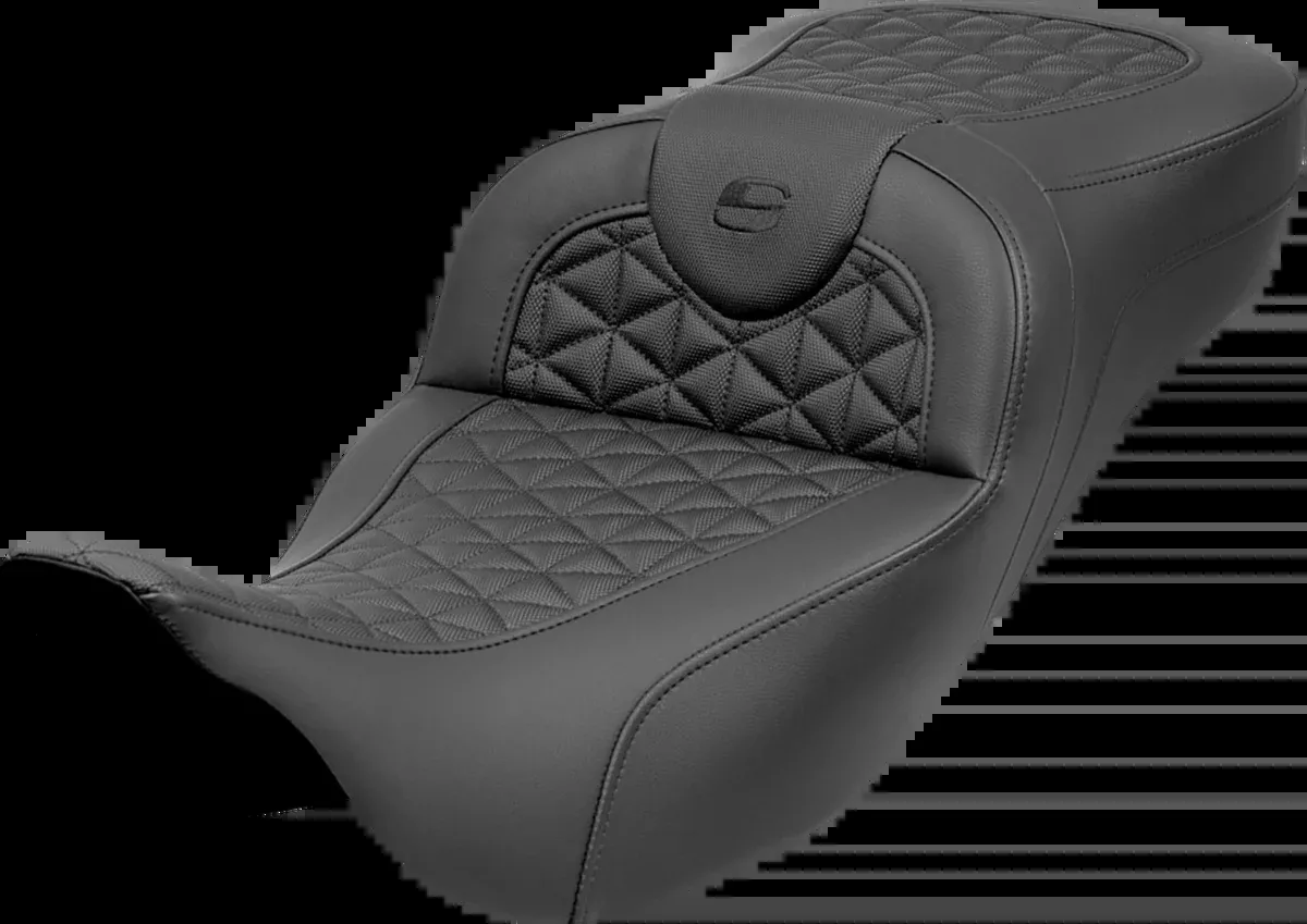 RoadSofa™ Tri Gripper Seat - Extended Reach - w/o Backrest - FLH/FLT '08-'25