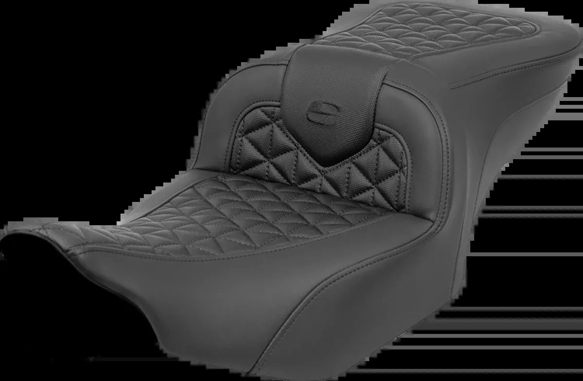 RoadSofa™ Tri Gripper Seat - Standard Reach - No Backrest - FLH/FLT '23-'24