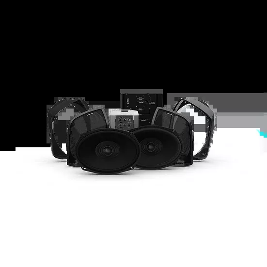 Rockford Fosgate 2014+ Road King 2-Speaker & Amp Kit