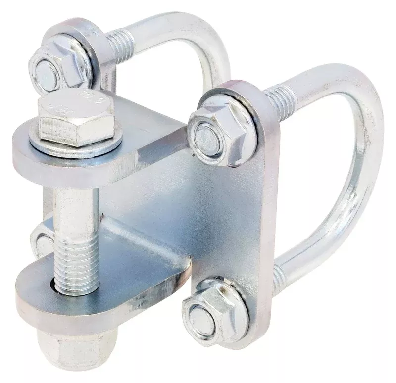 RockJock Steering Stabilizer Shock Bracket Kit For 1 1/2in Rods