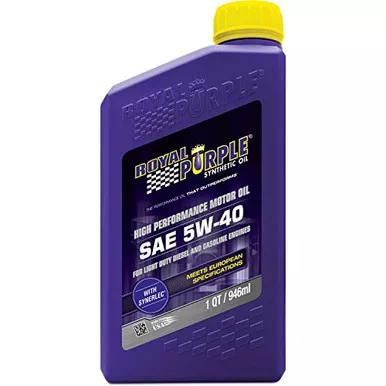 Royal Purple 01540 5W40 Synthetic Oil 1 Quart