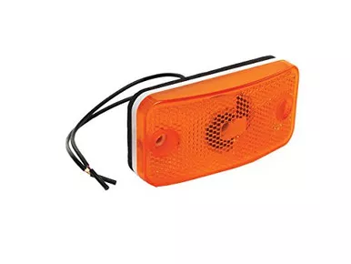 RV Designer E397 Clearance Light, Fleetwood Style, Amber, Exterior Hardware