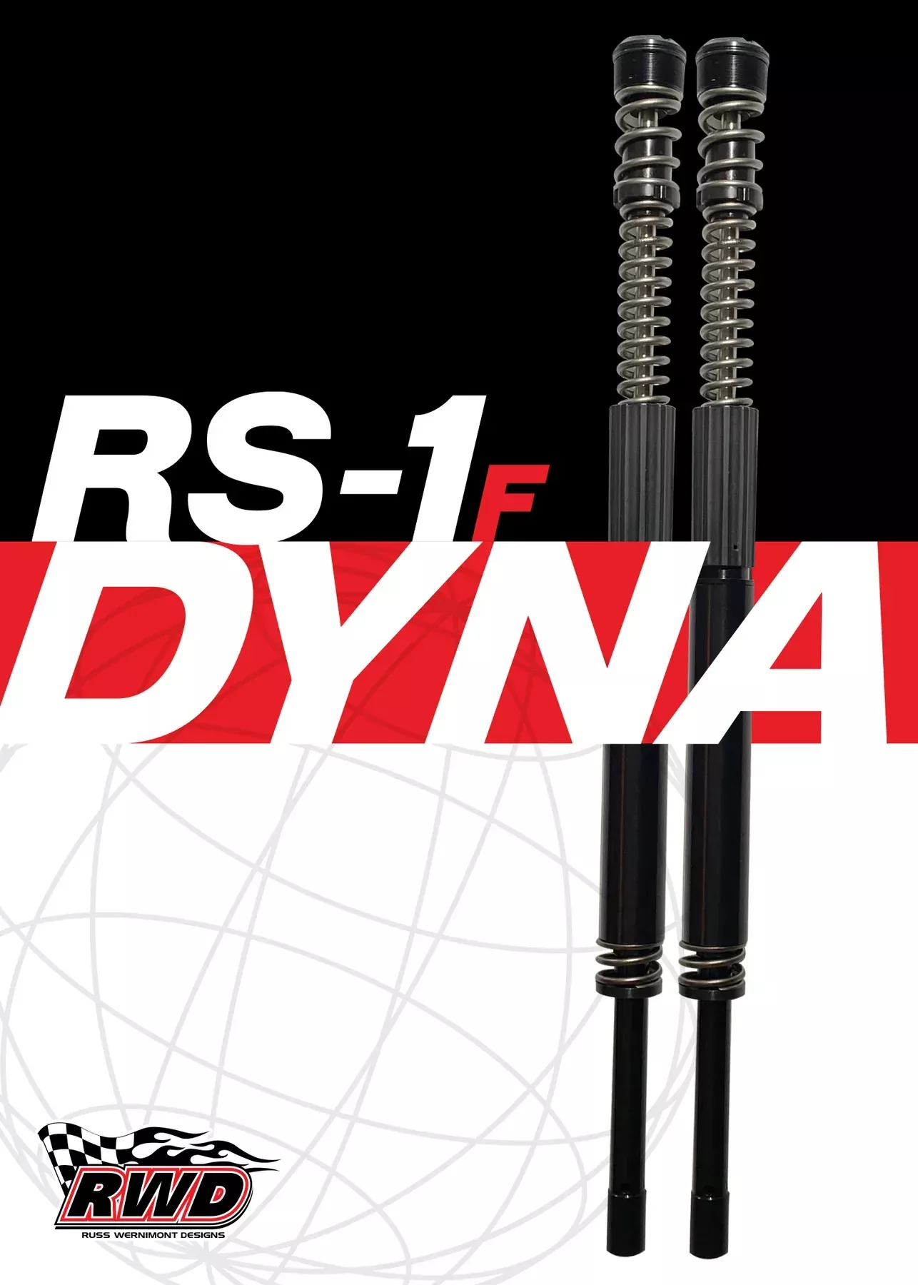 RWD RS-1F CARTRIDGE SYSTEM HARLEY DAVIDSON DYNA 06-17