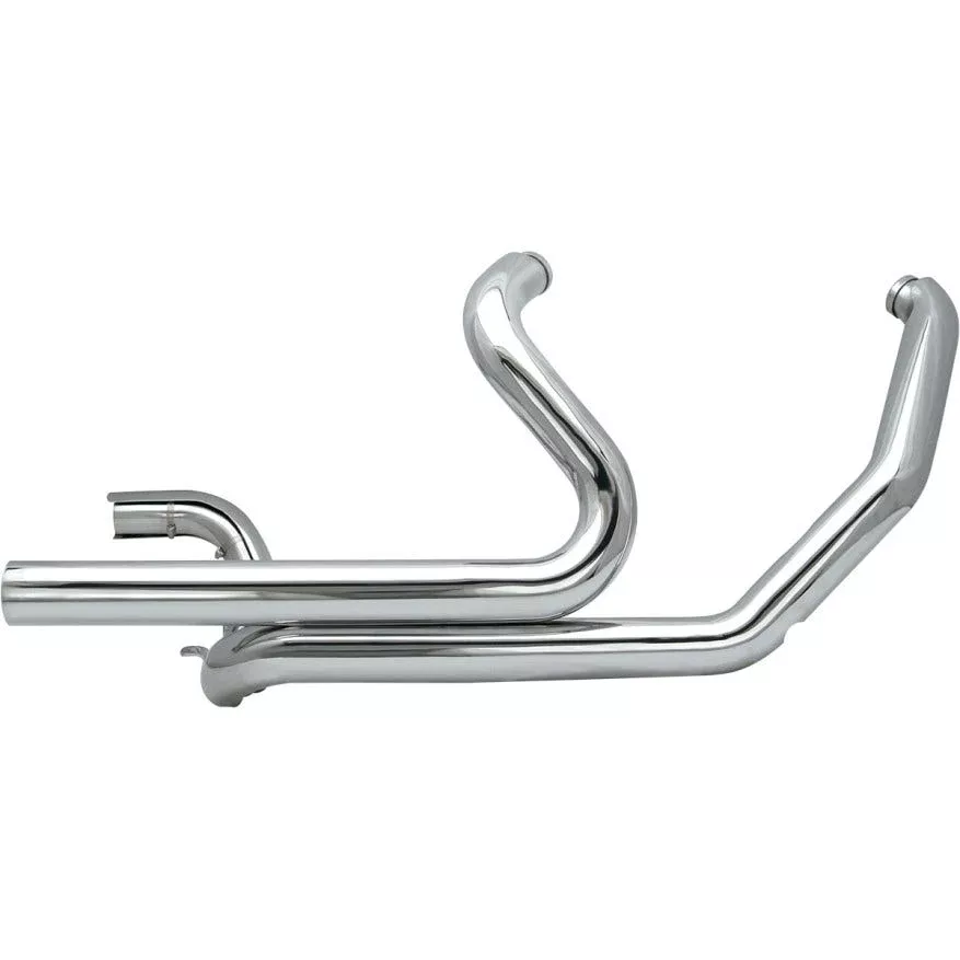 S&S Chrome Power Tune Dual Crossover Headers Head Pipes for Harley Touring 09-16