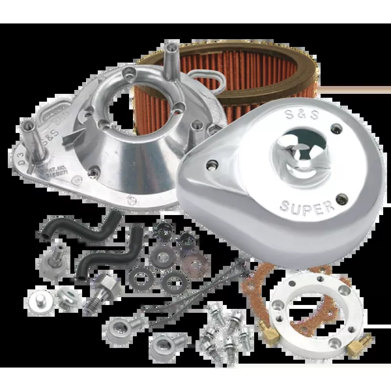 S&S Cycle 01-17 Stock EFI BT Models Teardrop Air Cleaner Kit
