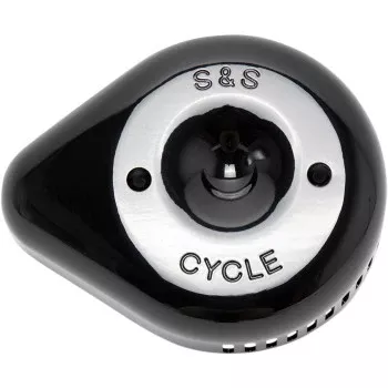 S&S CYCLE 1014-0293 170-0533 Stealth Slasher Air Cleaner Cover - Black