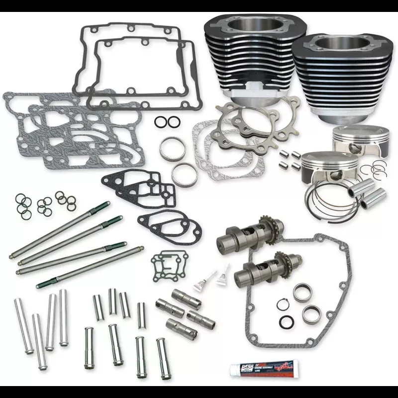 S&S CYCLE 106″ HOT SET UP KIT HARLEY DAVIDSON TWIN CAMS 07-17