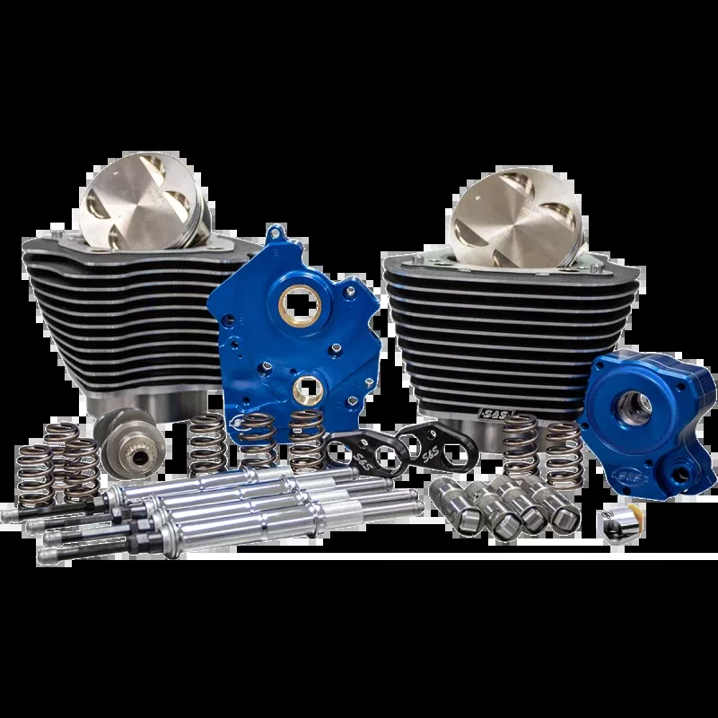 S&S CYCLE 124" POWER PACKAGE HARLEY DAVIDSON M8 MODELS (WATER COOLED)