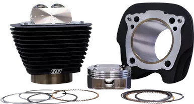 S&S Cycle 129" Big Bore Cylinder Kit For 107" Engine - M8 910-0844
