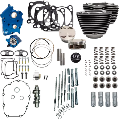 S&S Cycle 129" Power Package Engine Performance Kit