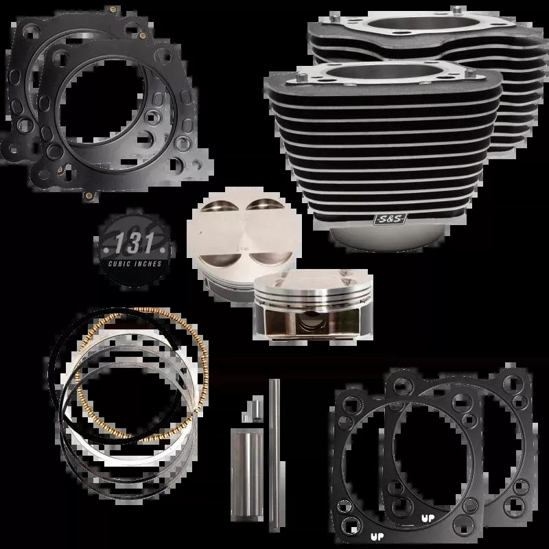 S&S CYCLE 131" STROKER BIG BORE KIT HARLEY DAVIDSON M8 MODELS 17-25