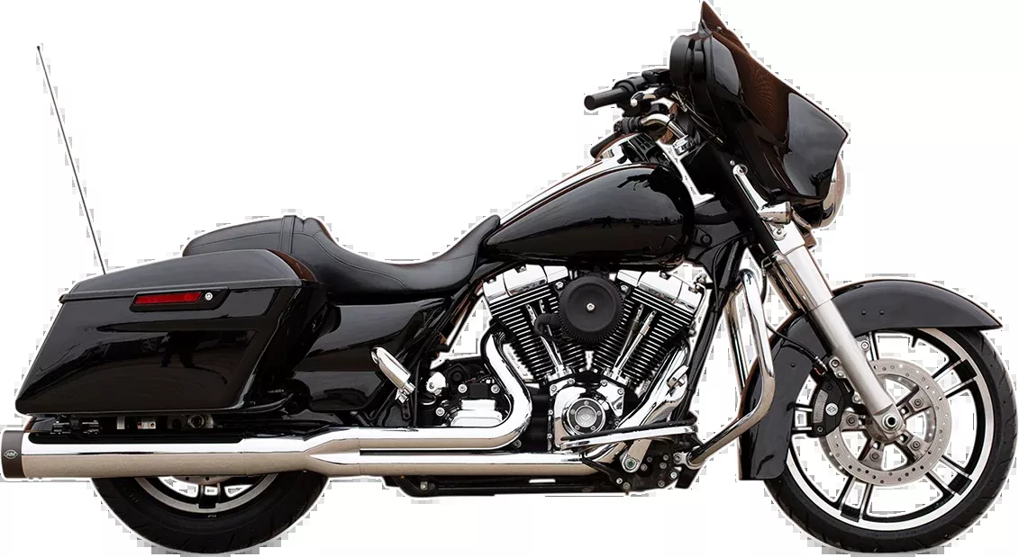 S&S CYCLE 2:1 Sidewinder Exhaust for '95-'16 FL - Chrome - 550-0776