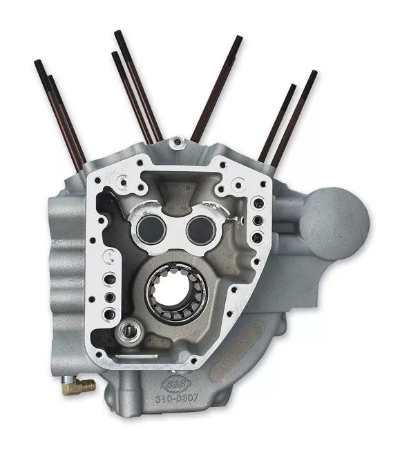 S&S Cycle 4-3/8" Bore Crankcase Assembly For Harley Touring / Dyna 2006-2017