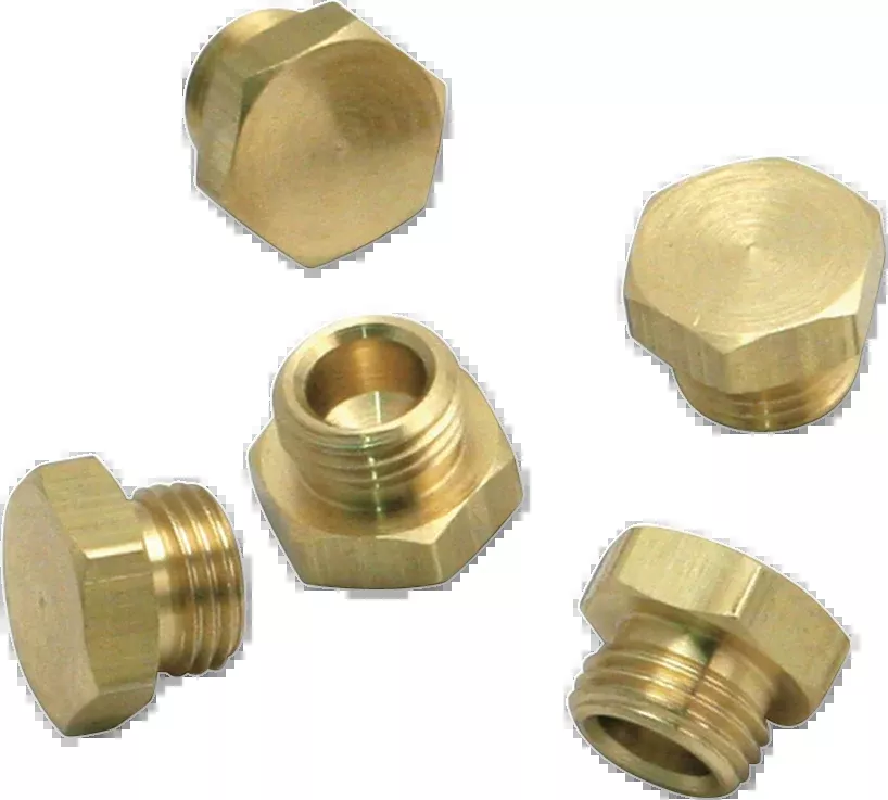 S&S CYCLE Float Bowl Plugs for Super B, E, & G Carburetors – Part Number 11-2092 (5 Pack)