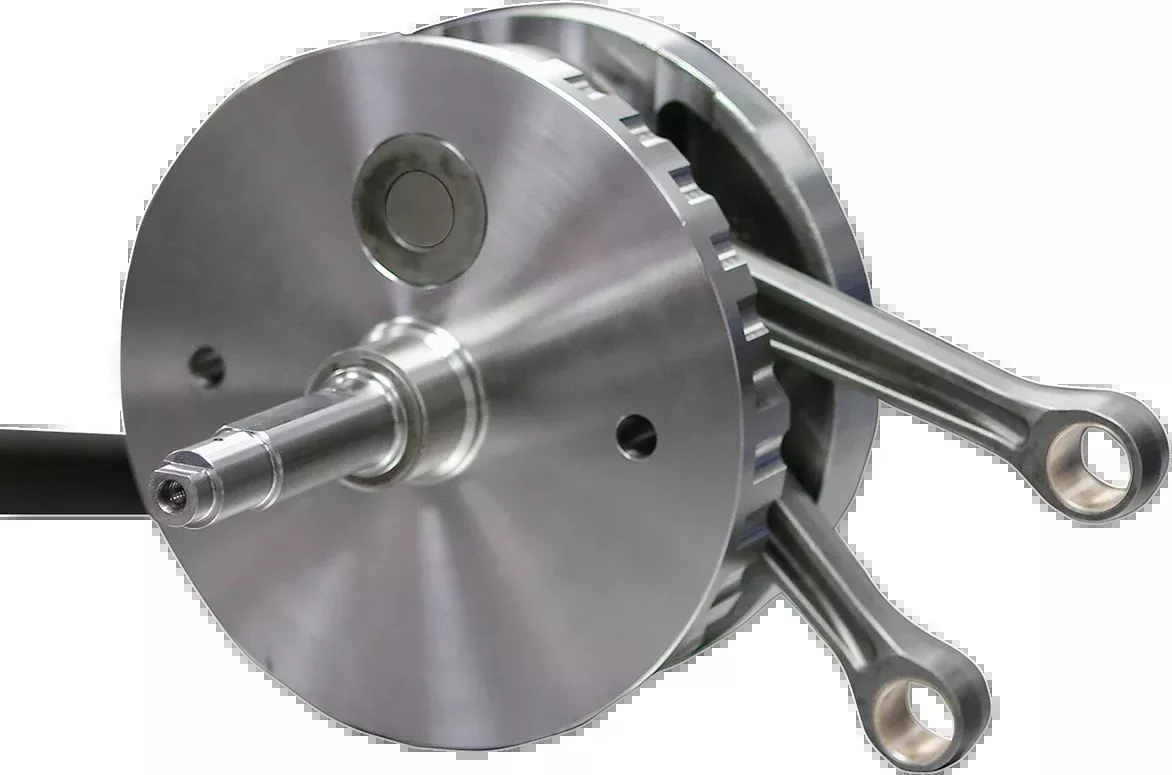 S&S CYCLE Flywheel Assembly - 4-1/2" Stroke - Full Wrist Pin - 114"/117" - M8 - 320-0603