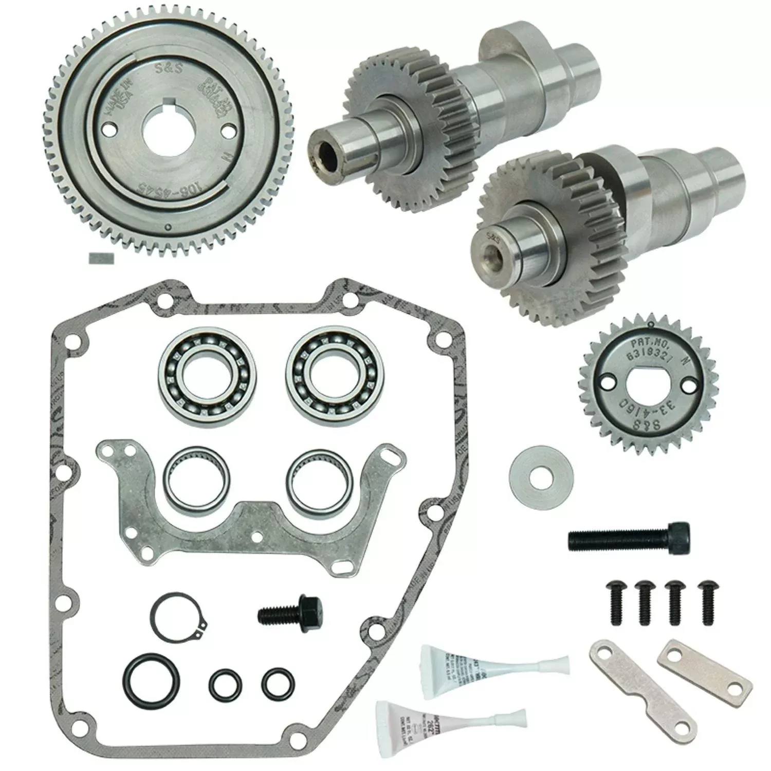 S&S CYCLE GEAR DRIVE CAM KITS HARLEY DAVIDSON TWIN CAMS 99-17