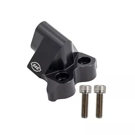 S&S Cycle Replacement Fuel Rail Kit - Black -For Oval Port M8 Models (23.5 & Newer)