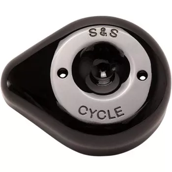 S&S Cycle Stealth Air Cleaner Cover Teardrop Black – 170-0531