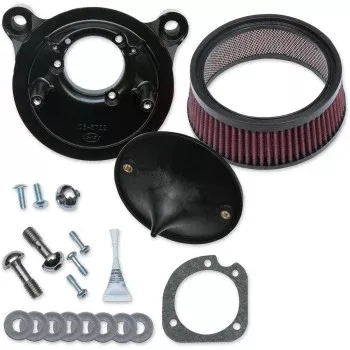 S&S Cycle Super Stock Stealth Air Cleaner – 170-0300B For Harley Motorcycles 2001-2017