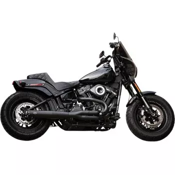 S&s Cycle Superstreet 2-Into-1 Exhaust System - 550-0788 For Harley Softail 2018-2024
