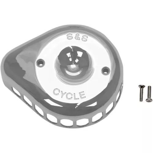 S&S Stealth Mini Tear-Drop Air Cleaner Cover - Chrome